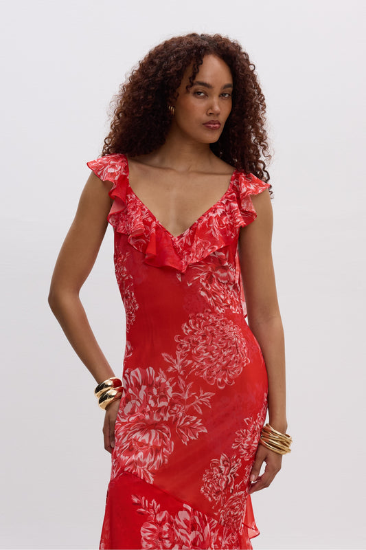 Lilo Rufle Dress