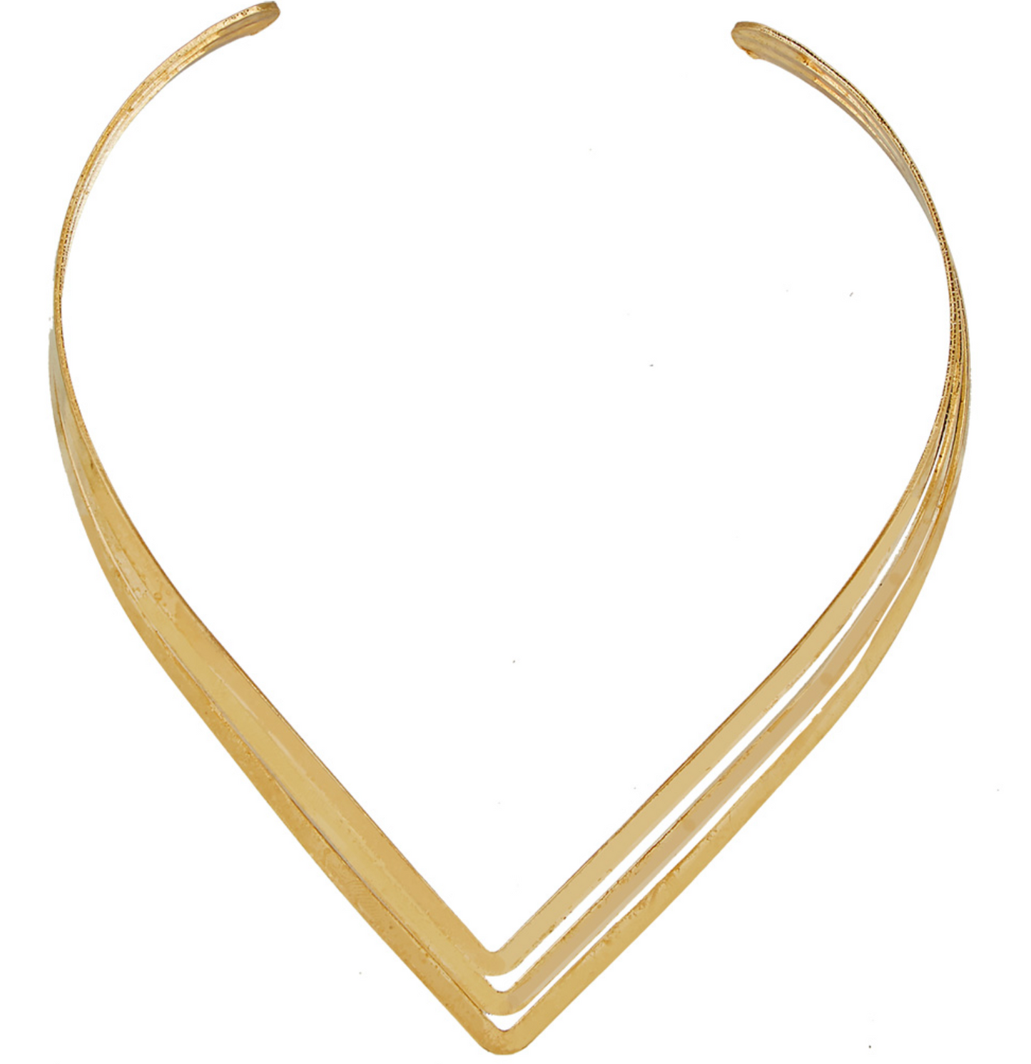 Handmade Metallic Open Choker