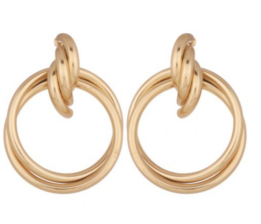Metallic Earrings 7cm
