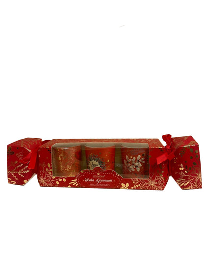 Festive Gourmande – Σετ 3 Αρωματικών Κεριών