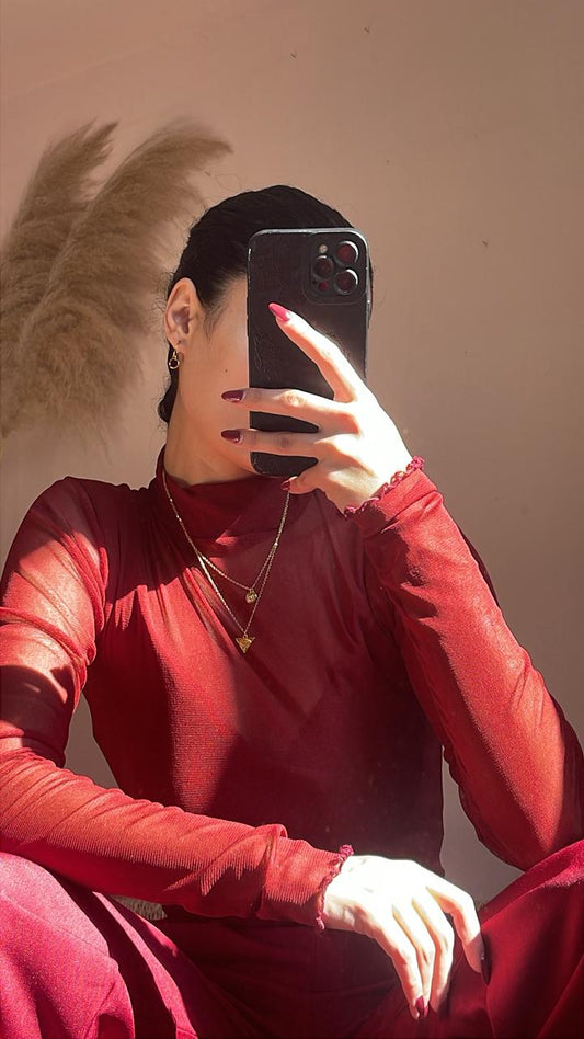Quinn Bodysuit Wine