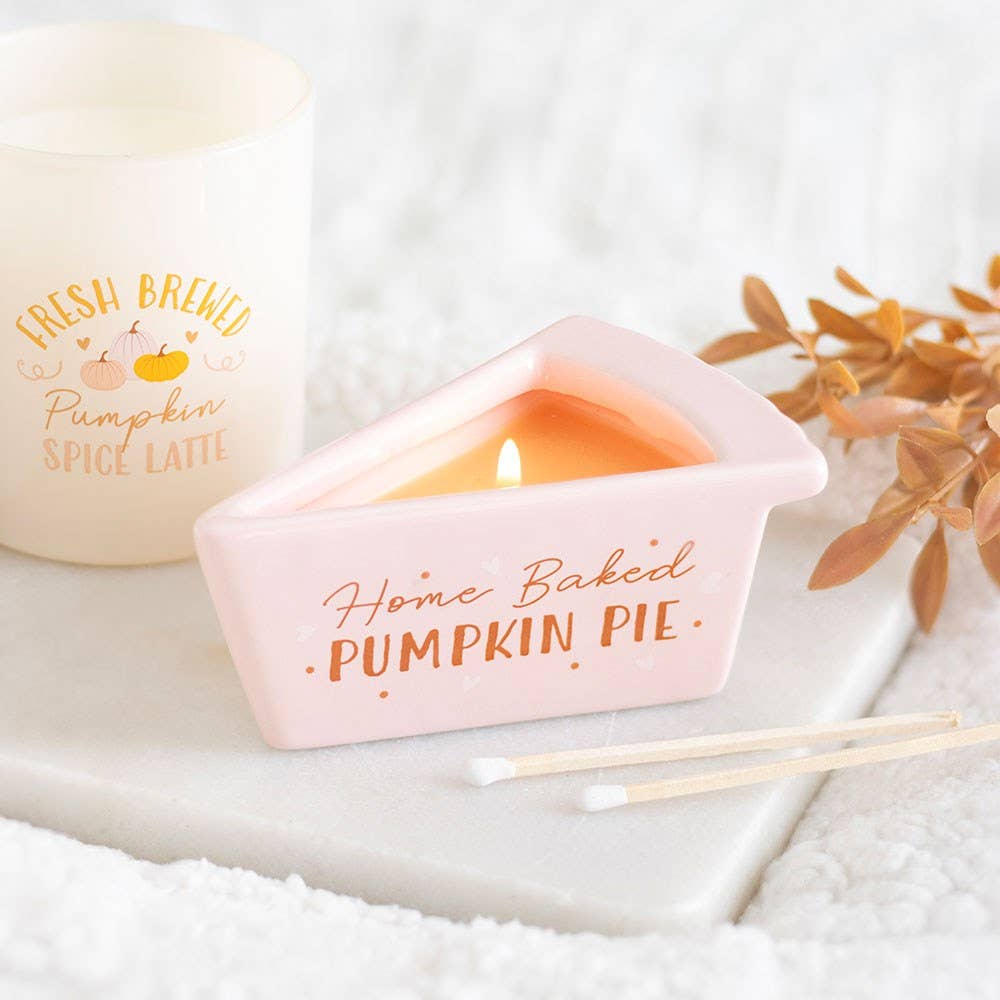 Home Baked Pumpkin Pie Autumn Candle