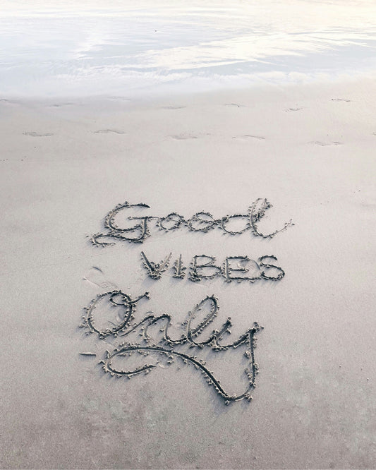 Sandy Serenity: Good Vibes Only Poster