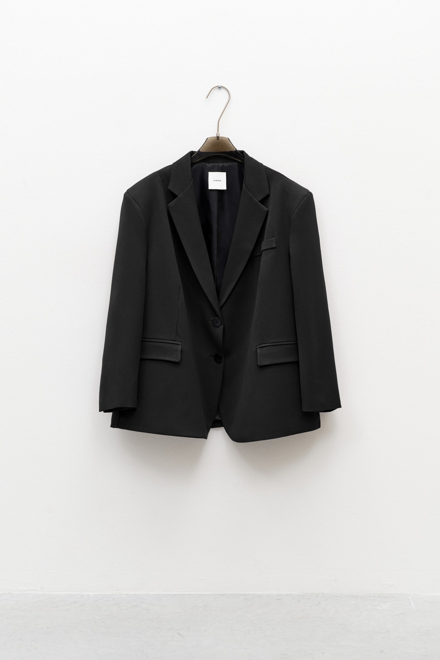 Anna Black Oversized Blazer (pre-order)