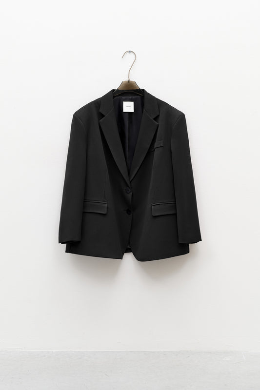 Anna Black Oversized Blazer (pre-order)