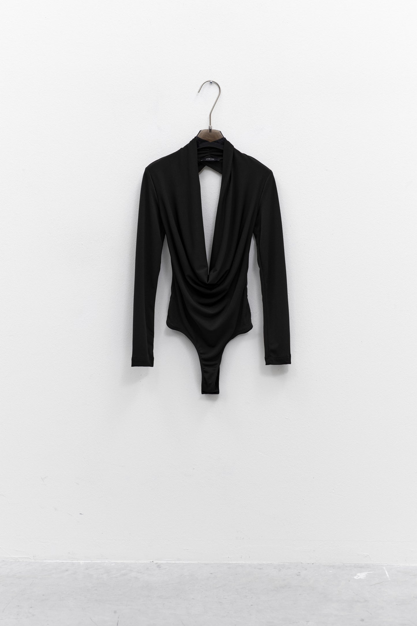 Julie Black Open Back Bodysuit (pre-order)