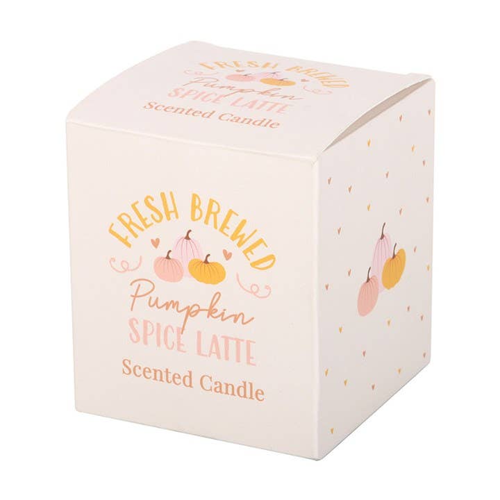 Fresh Brewed Pumpkin Spice Latte Autumn Candle