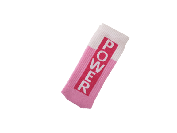 PINK GIRL POWER STOCKINGS