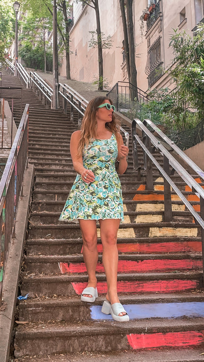 En Vau Mini Dress