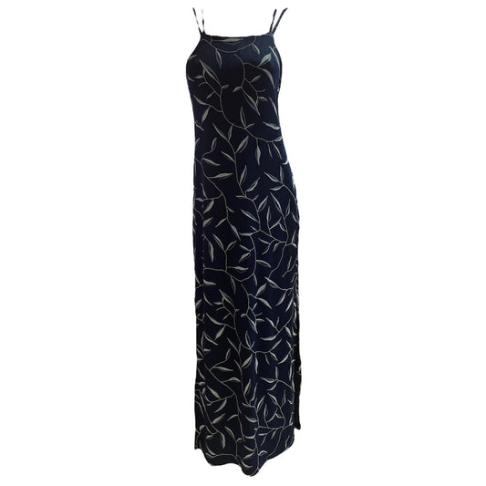 Riviera Maxi Dress Ocean Blue