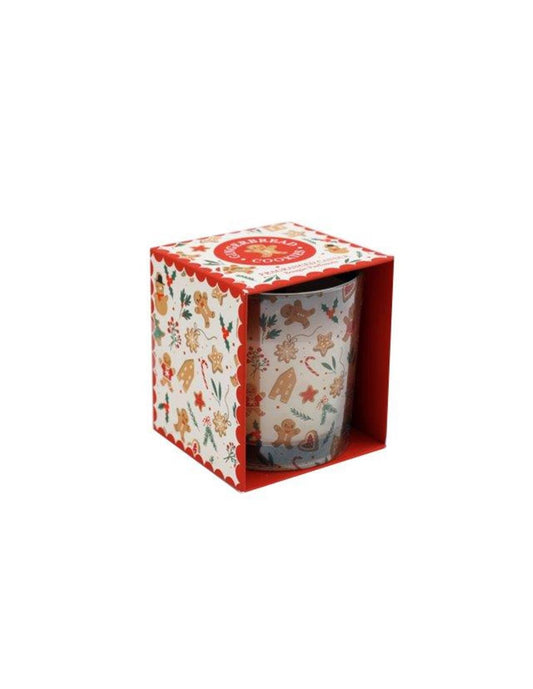 Gingerbread Scented Candle in Glass & Festive Gift Box