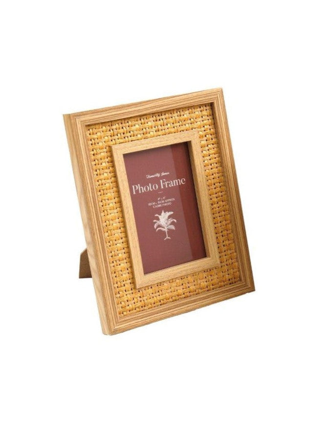 Rattan Photo Frame