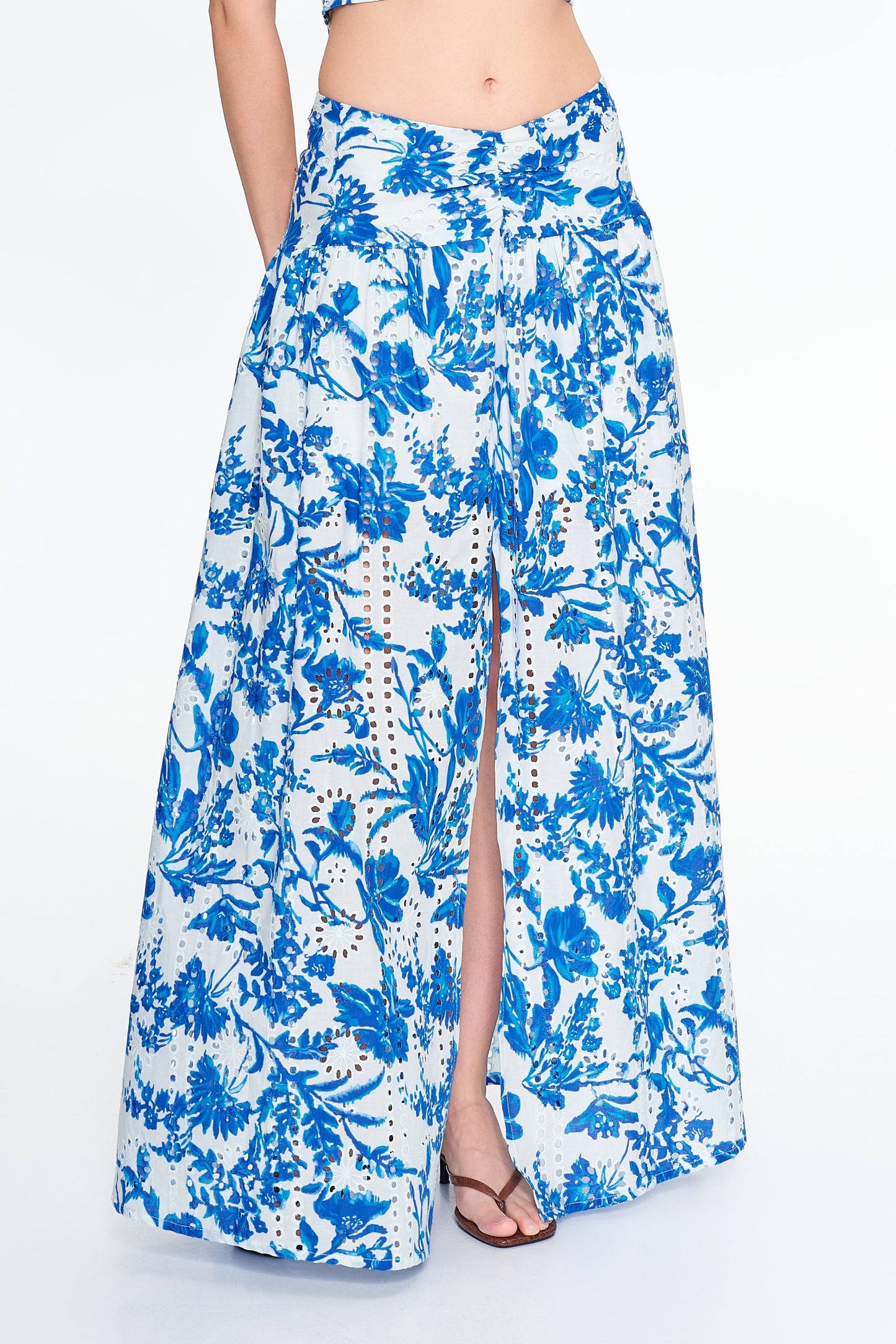 Blue Breeze Maxi Skirt
