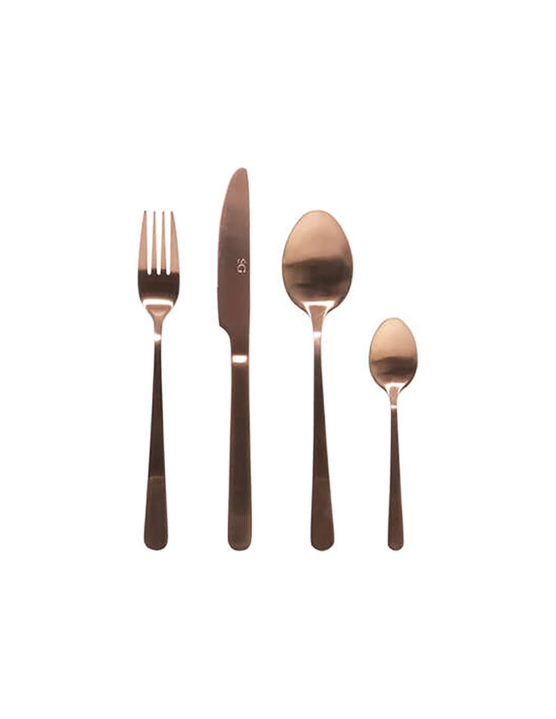 Green Harmony Stainless Steel Flatware Set