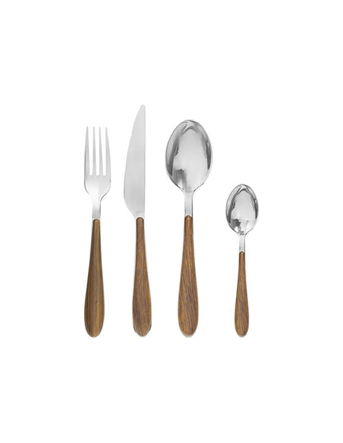 Authentic 24-Piece Flatware Set