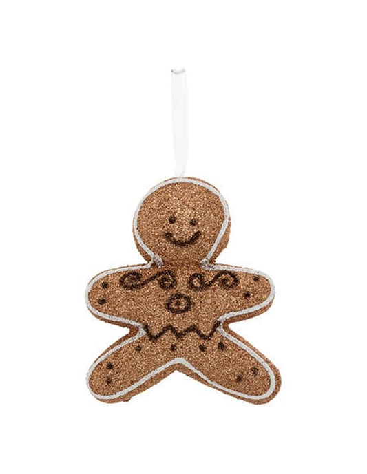 Gingerbread Cookie Christmas Ornament 12x15cm | Festive Hanging Decoration