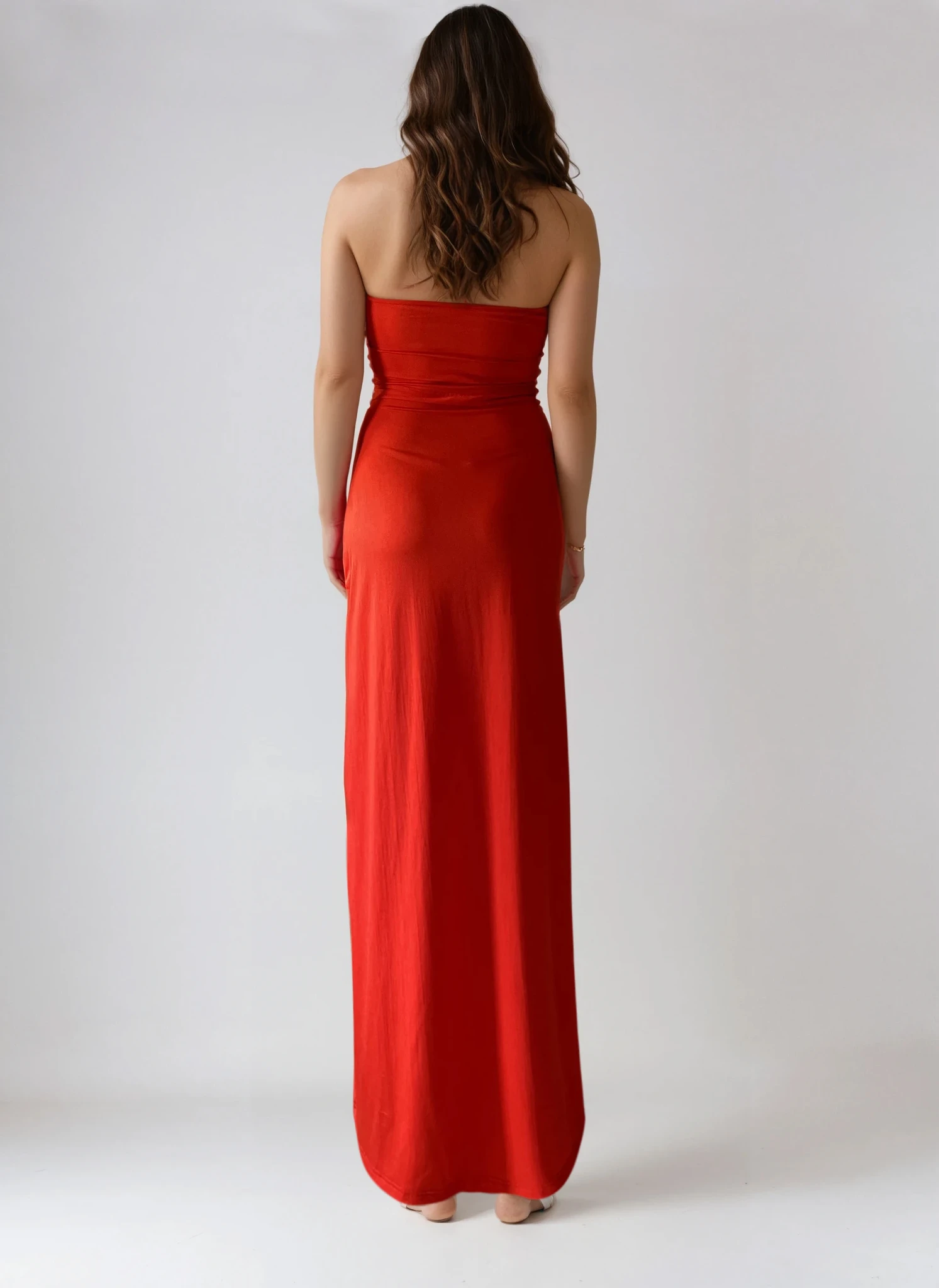 Isla Strawberry Maxi Dress