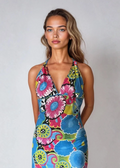 Kailani Halter Blue Top