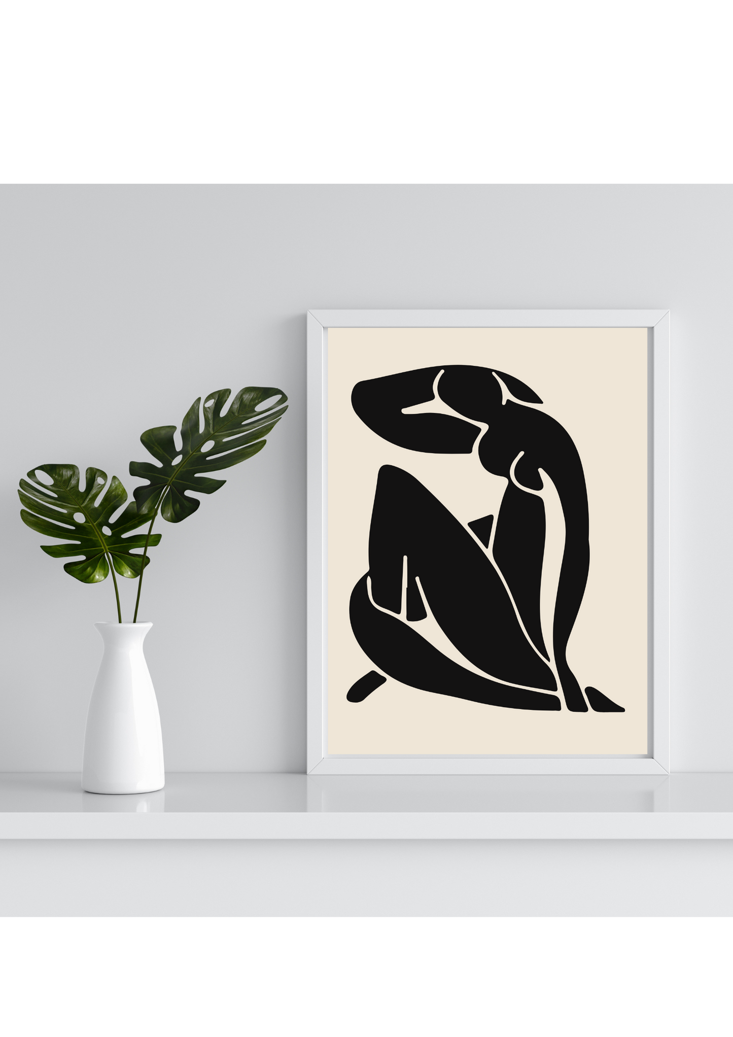 Matisse Lady Black Poster