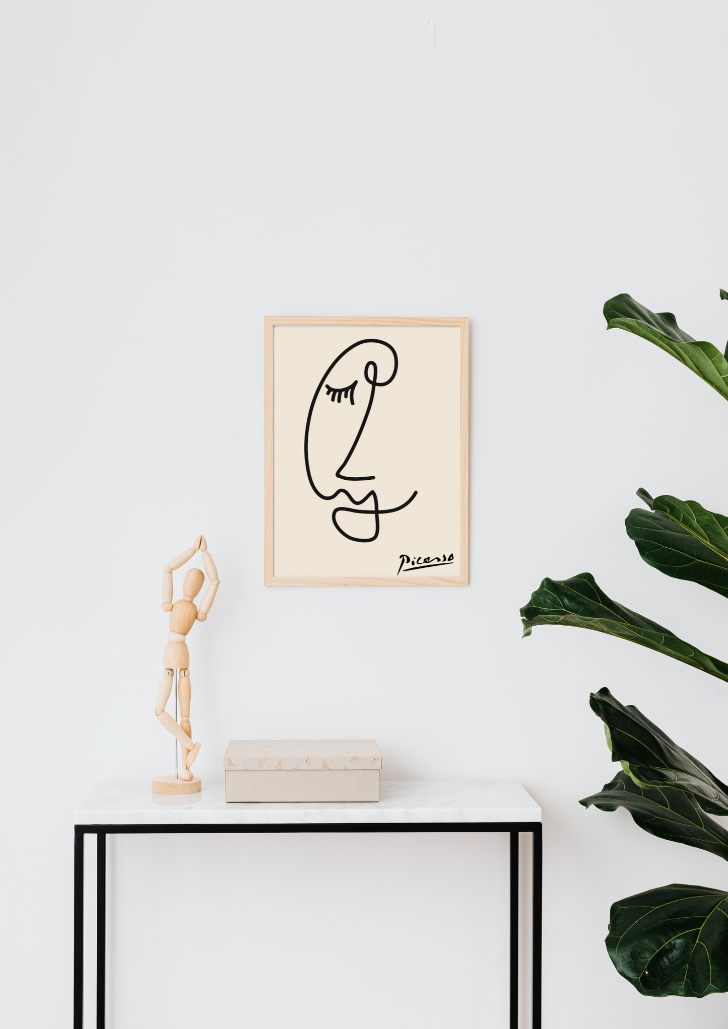 Picasso One Line Poster