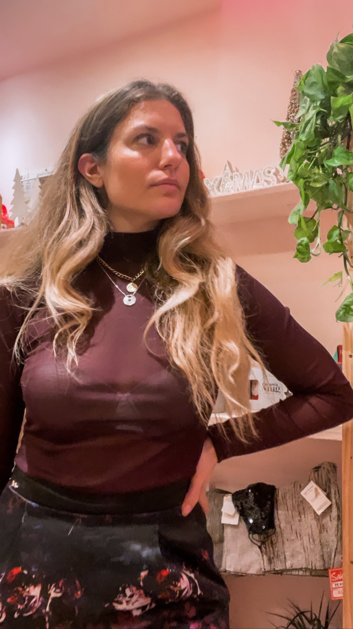 Quinn Bodysuit Wine