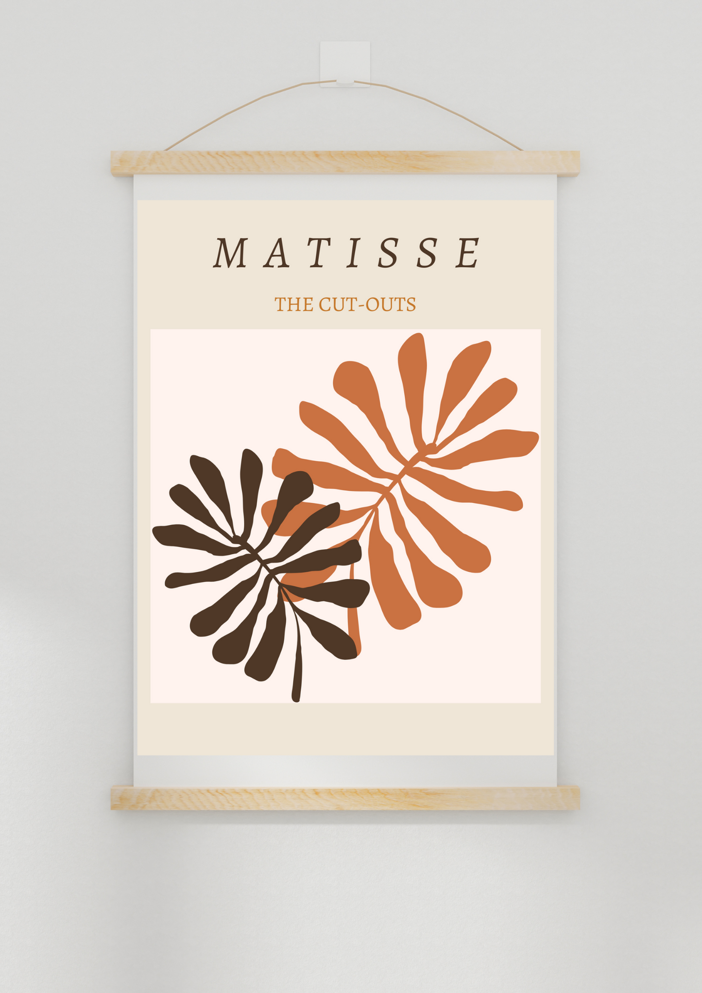 Matisse Cut-Outs Poster Orange