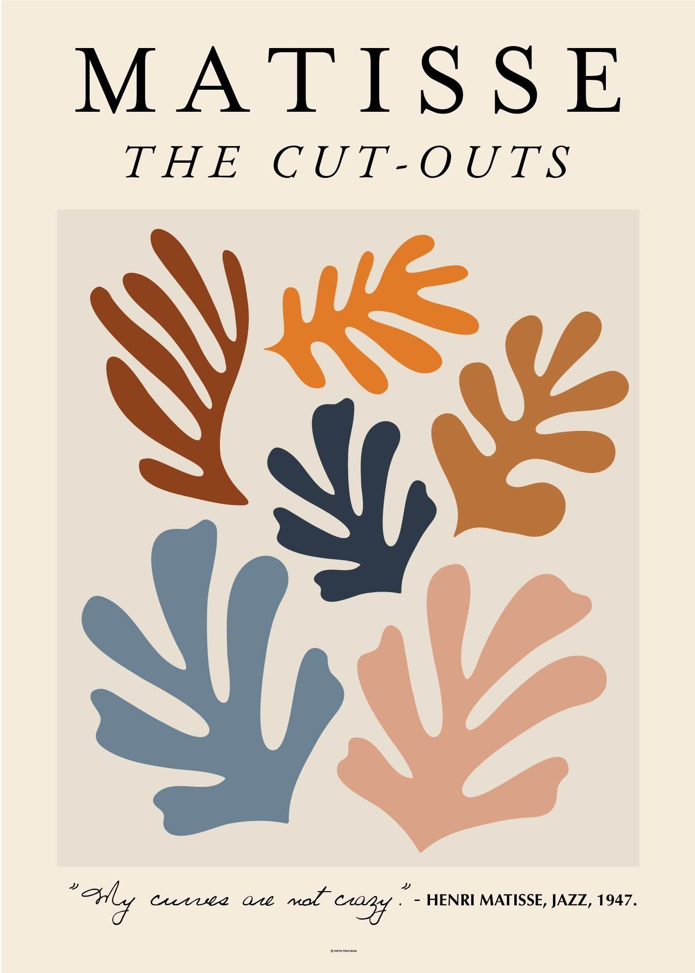 Matisse Cut-Outs Poster