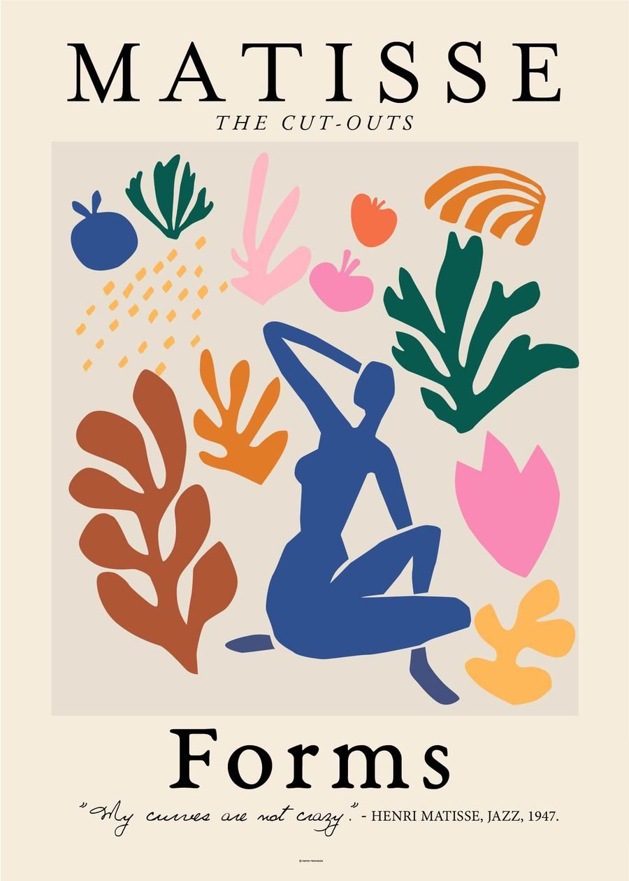 Αφίσα Matisse Colors