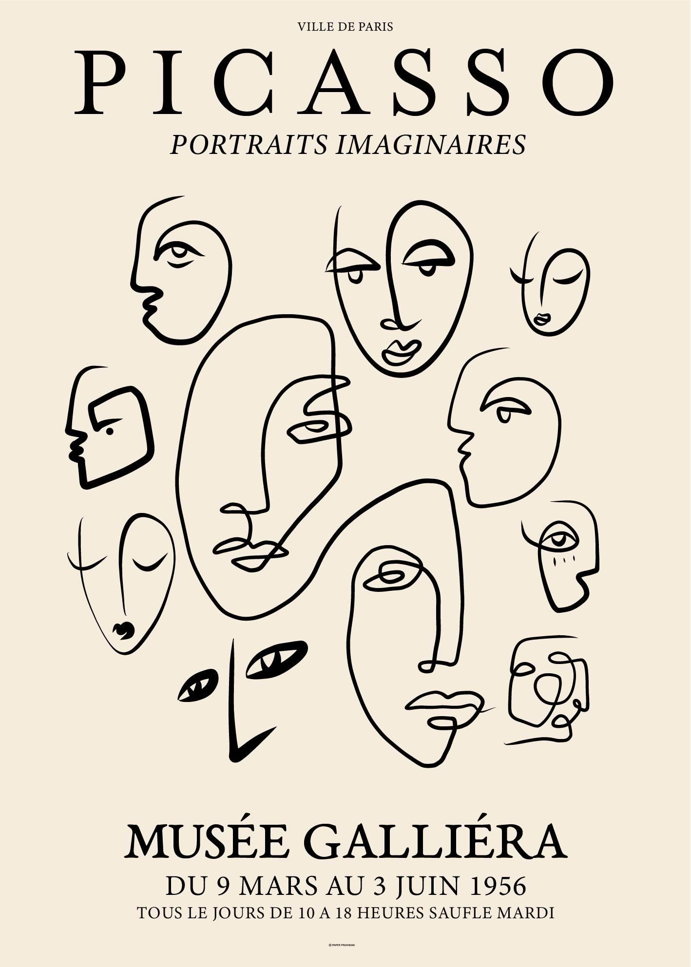 Portraits Imaginaires Poster