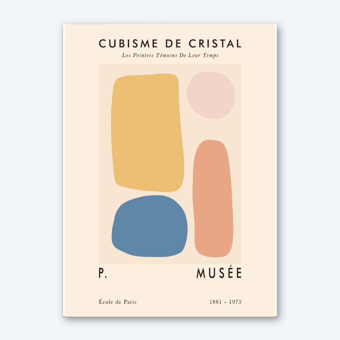 Cubisme De Cristal Poster