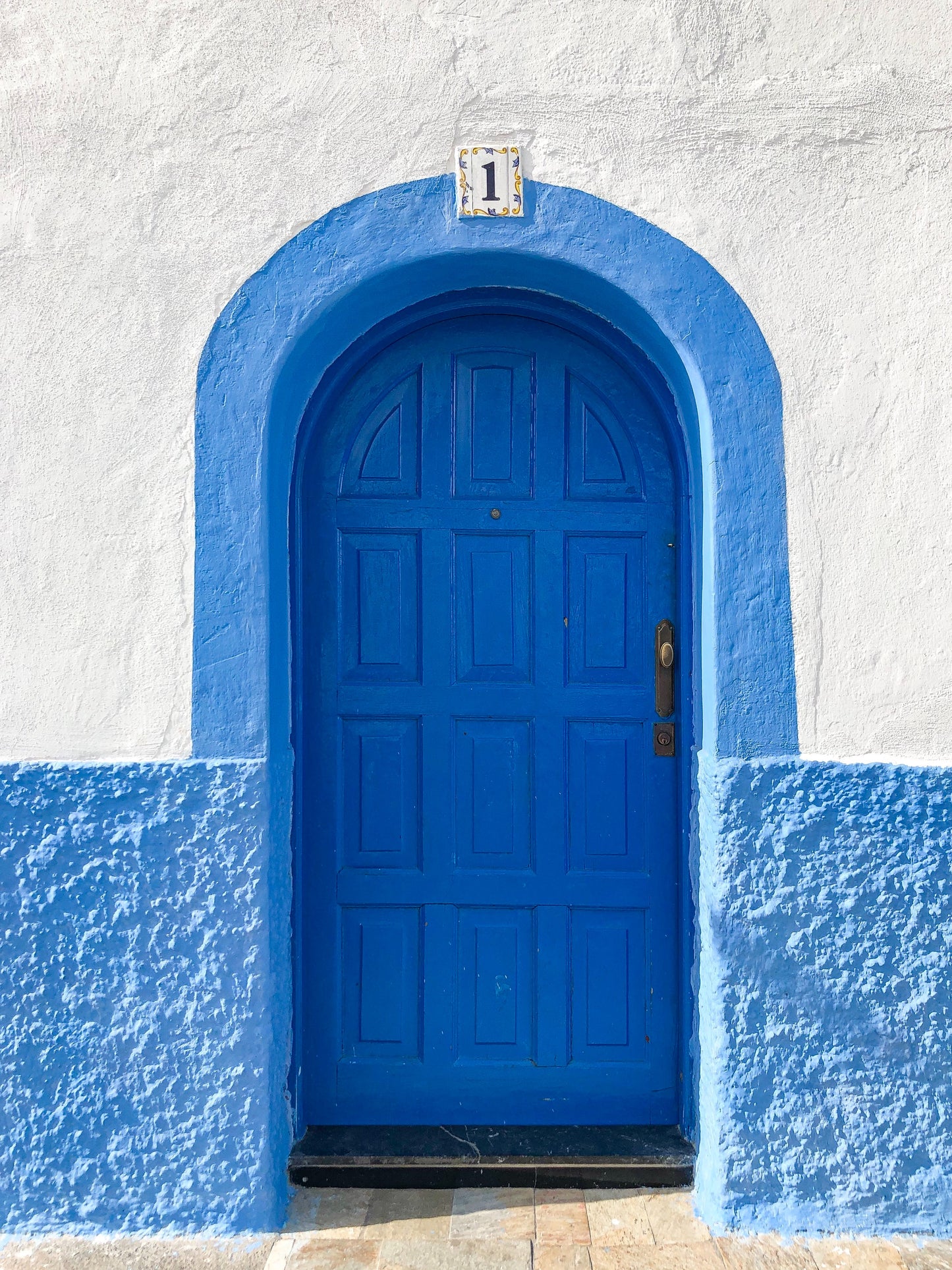 Αφίσα μπλε πόρτας