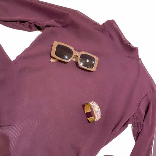 Quinn Bodysuit Wine