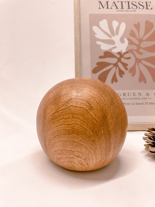 Ceramic Wooden-Like Ball