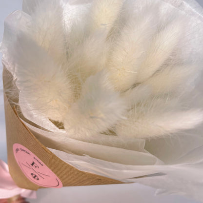 White Bunny Tails Bouquet