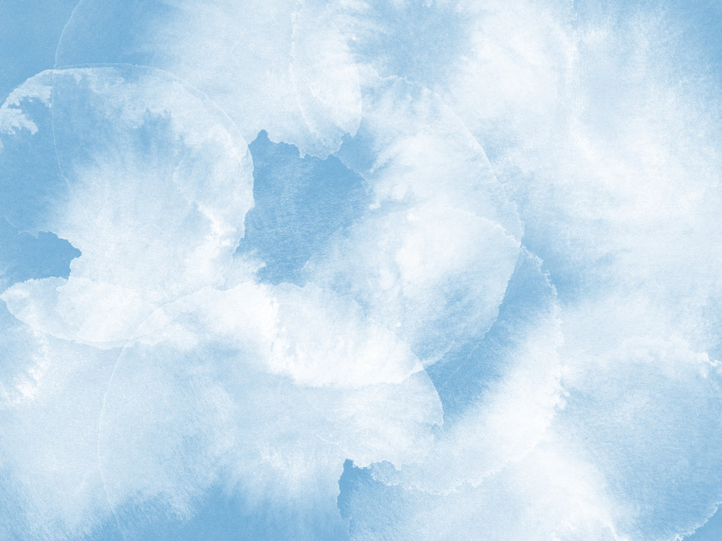 Blue Abstract Sky Poster