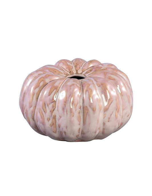Ceramic Pink Pumpkin