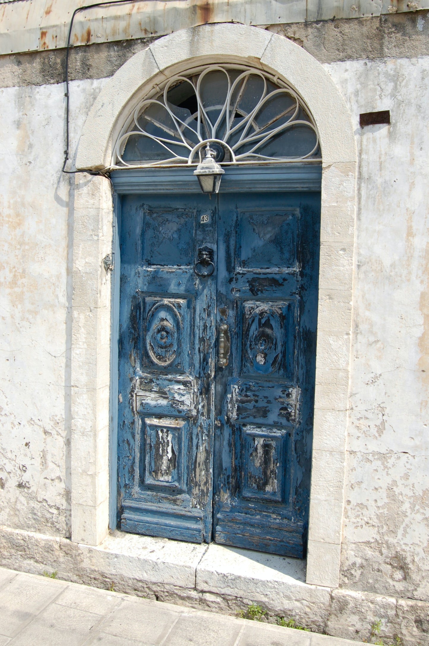 Greek Door Poster